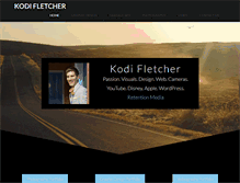 Tablet Screenshot of kodifletcher.com